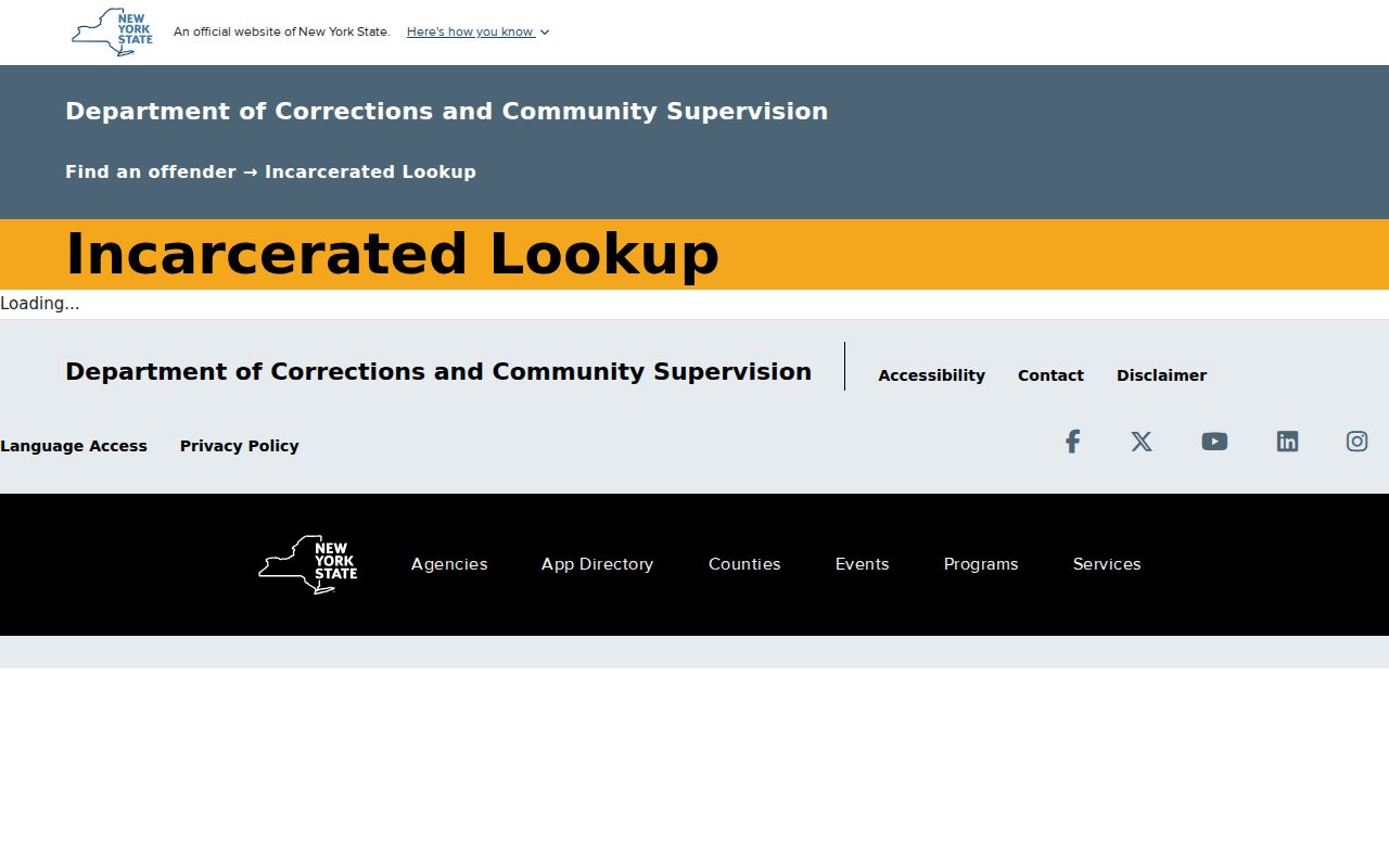 Valley Stream residents directory and New York DOCCS lookup